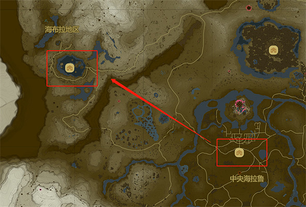 《塞爾達傳說：王國之淚》利特村位置介紹