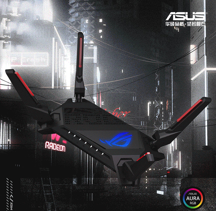 專有電競接口、遊戲分包智能提速 “敗家之眼” ROG GT-AX6000電競路由器京東限時直降400元