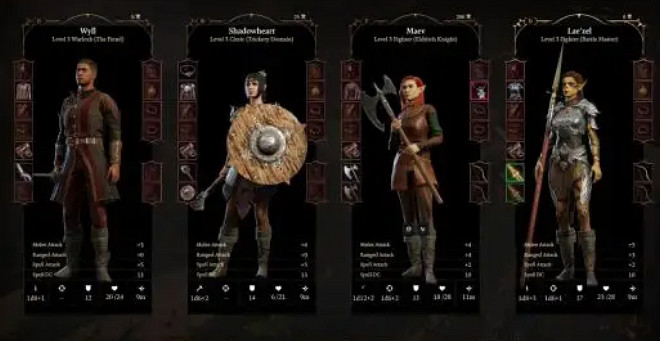 《柏德之門3》章節介紹