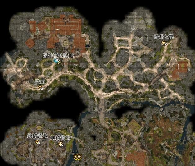 《柏德之門3》地圖範圍介紹 《柏德之門3》地圖範圍介紹