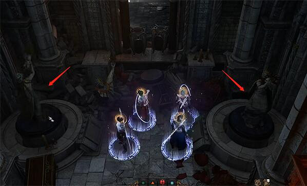 《柏德之門3》雕像轉動介紹