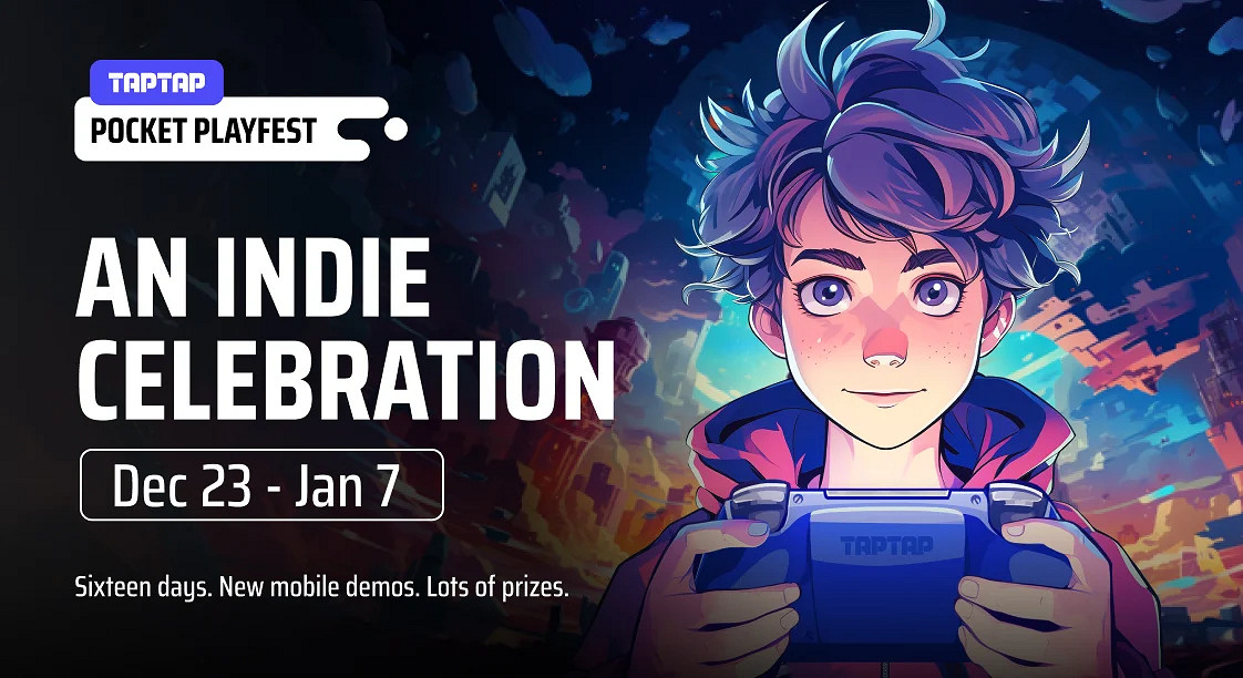 TapTap將開啟Pocket Playfest系列冬季活動！