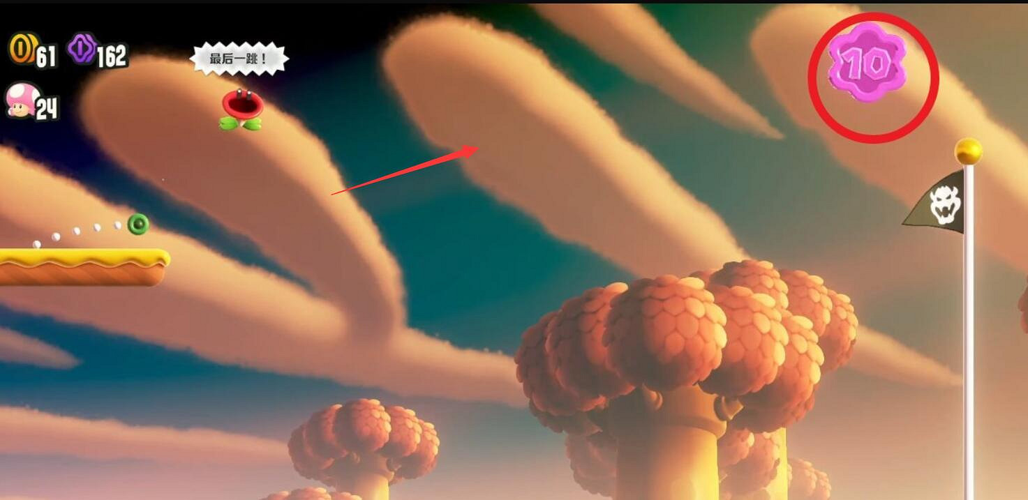 《超級瑪利歐驚奇》帽子降落傘Lv.1全紫幣收集 《超級瑪利歐驚奇》帽子降落傘Lv.1全紫幣收集