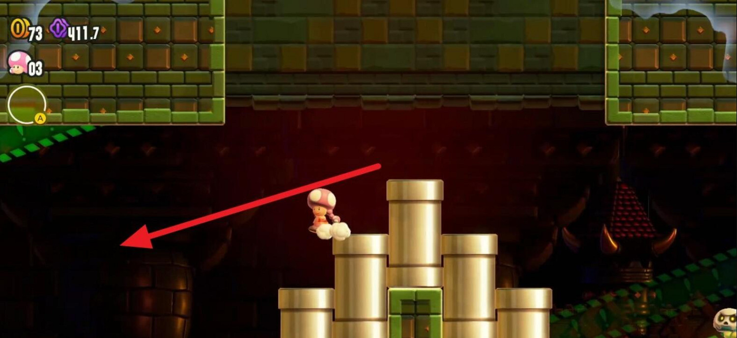 《超級瑪利歐驚奇》神殿驚奇世界進入方法 《超級瑪利歐驚奇》神殿驚奇世界進入方法