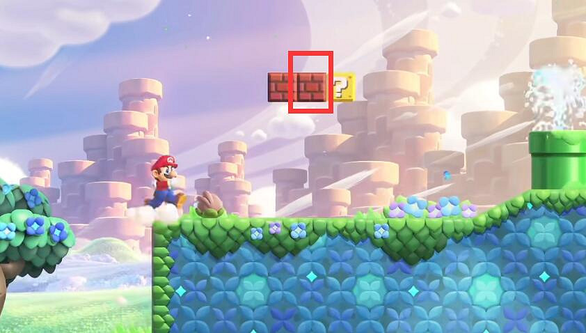 《超級瑪利歐驚奇》奔馳山丘隱藏收集位置