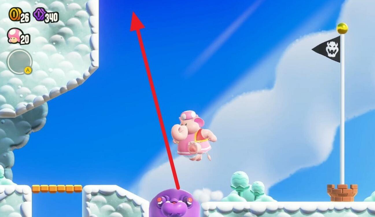 《超級瑪利歐驚奇》前往宇宙全紫幣收集 《超級瑪利歐驚奇》前往宇宙全紫幣收集