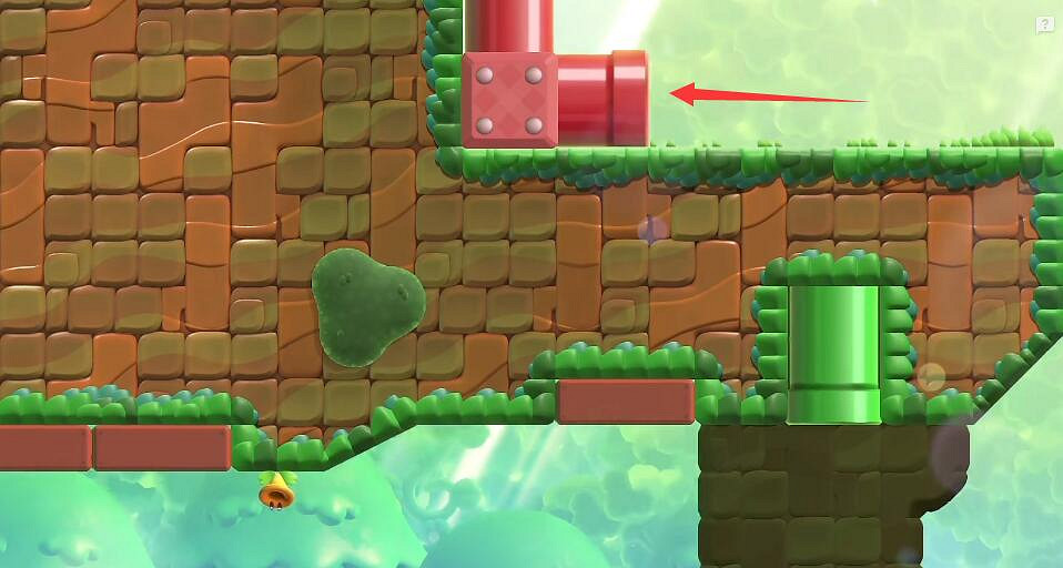 《超級瑪利歐驚奇》吞食花進行曲隱藏終點跑圖