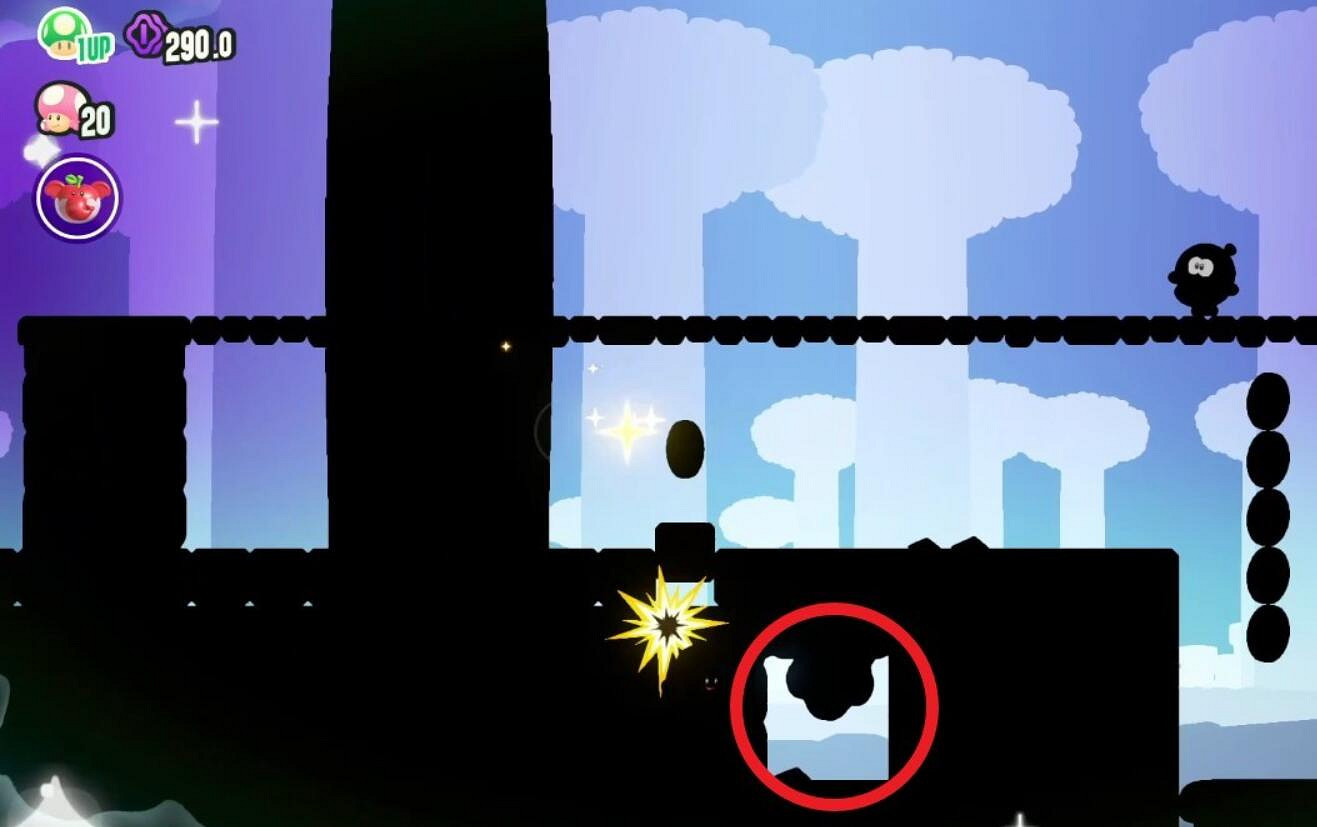 《超級瑪利歐驚奇》黃昏森林全紫幣收集 《超級瑪利歐驚奇》黃昏森林全紫幣收集