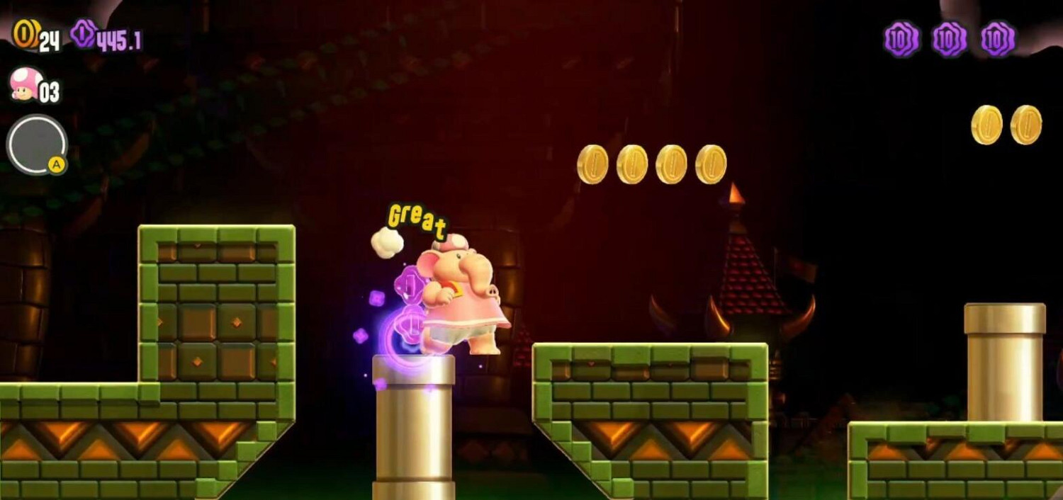 《超級瑪利歐驚奇》神殿驚奇世界進入方法 《超級瑪利歐驚奇》神殿驚奇世界進入方法