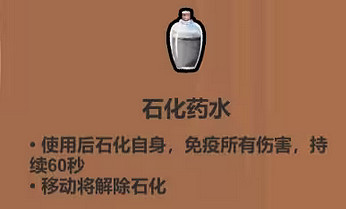 《魔法工藝》石化藥水作用介紹