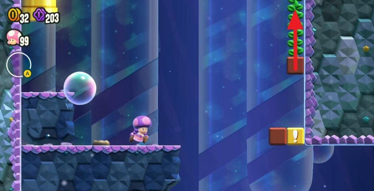 《超級瑪利歐驚奇》吹箭仔的巢穴全紫幣收集 《超級瑪利歐驚奇》吹箭仔的巢穴全紫幣收集