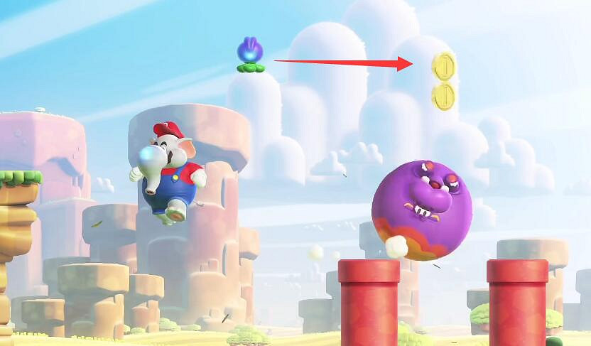 《超級瑪利歐驚奇》彈滾波鈴隱藏收集位置 《超級瑪利歐驚奇》彈滾波鈴隱藏收集位置