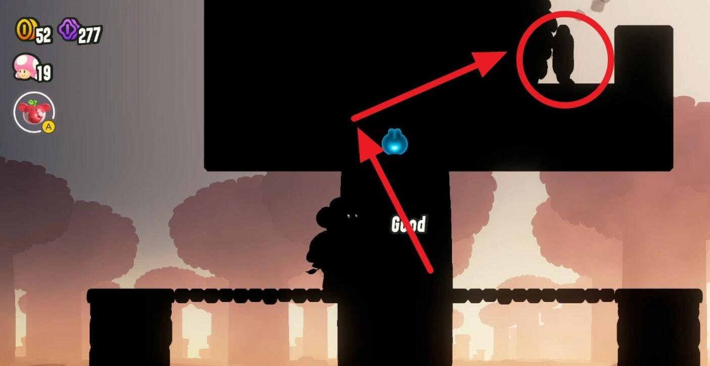 《超級瑪利歐驚奇》黃昏森林全紫幣收集 《超級瑪利歐驚奇》黃昏森林全紫幣收集