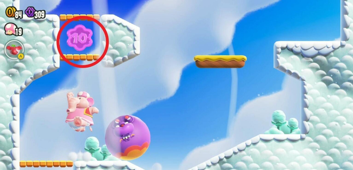 《超級瑪利歐驚奇》前往宇宙全紫幣收集 《超級瑪利歐驚奇》前往宇宙全紫幣收集