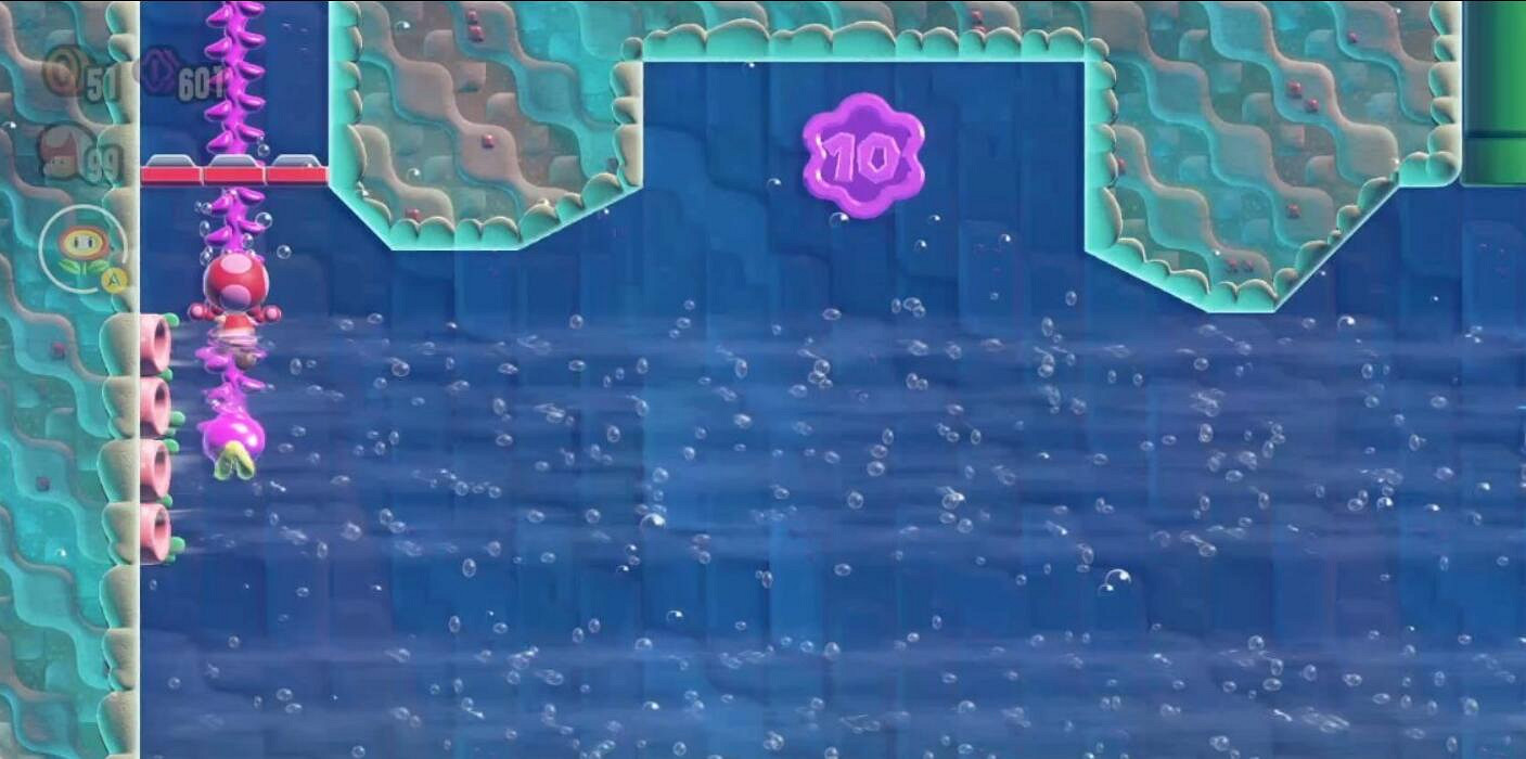 《超級瑪利歐驚奇》海蹬的地盤全紫幣收集 《超級瑪利歐驚奇》海蹬的地盤全紫幣收集