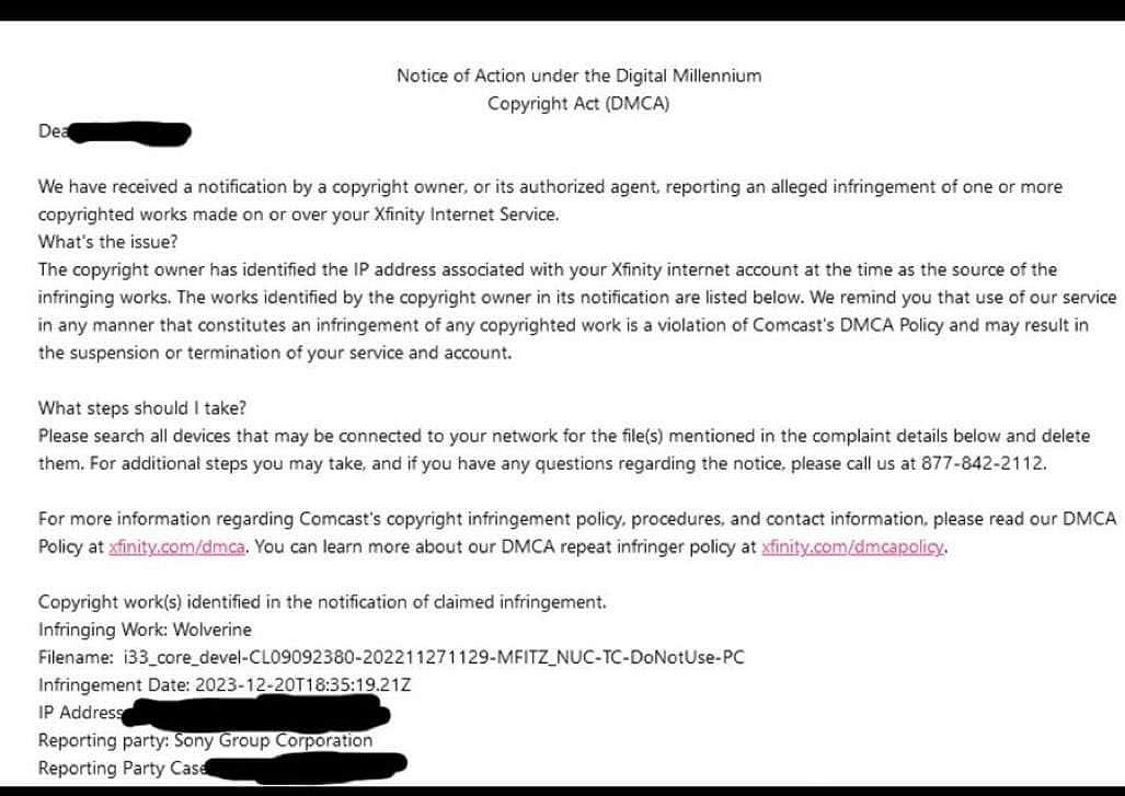 下載《漫威金剛狼》開發版使用者會收到DMCA通知