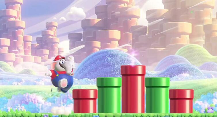 《超級瑪利歐驚奇》奔馳山丘隱藏收集位置