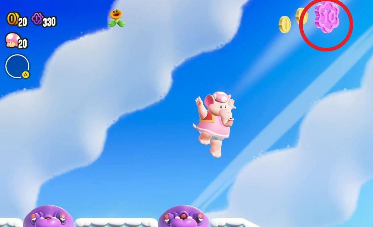 《超級瑪利歐驚奇》前往宇宙全紫幣收集 《超級瑪利歐驚奇》前往宇宙全紫幣收集