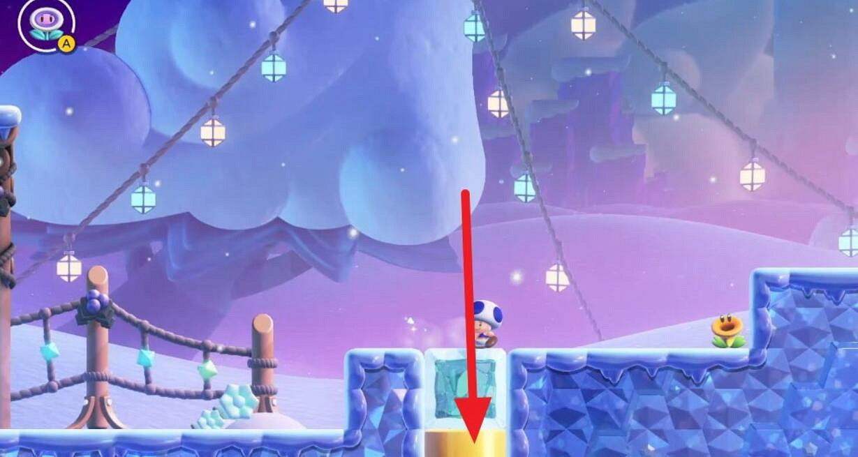 《超級瑪利歐驚奇》足小子山谷全紫幣收集