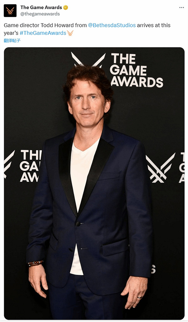 TGA分享陶德現場照 網友:他是不是卡加載了現在才到 TGA分享陶德現場照 網友:他是不是卡加載了現在才到