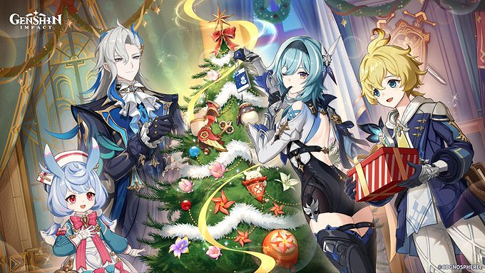 《原神》官方公布聖誕賀圖 新蘿莉希格雯加入其中! 《原神》官方公布聖誕賀圖 新蘿莉希格雯加入其中!