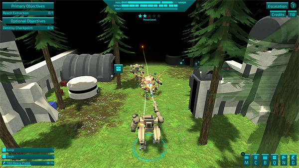 機甲肉鴿元素動作遊戲《Granvir》上架Steam頁面! 機甲肉鴿元素動作遊戲《Granvir》上架Steam頁面!