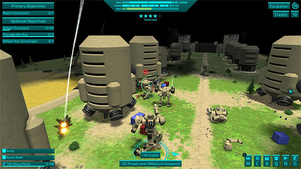 機甲肉鴿元素動作遊戲《Granvir》上架Steam頁面! 機甲肉鴿元素動作遊戲《Granvir》上架Steam頁面!