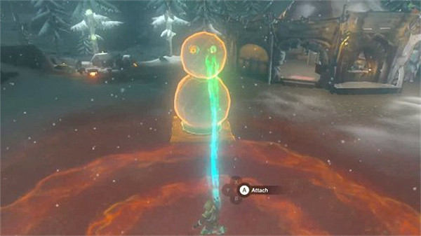 相當應景!歐任官方用《塞爾達傳說：王國之淚》堆雪人