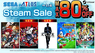 “Steam SEGA Winter Sale”火熱進行中！《人中之龍7外傳 無名之龍》及《女神異聞錄5 戰略版》首次加入促銷陣容