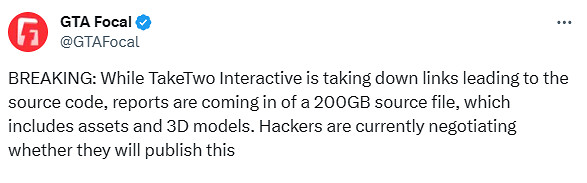 《三男一狗5》400G程式原始碼將泄露!包括資產模型等! 《三男一狗5》400G程式原始碼將泄露!包括資產模型等!