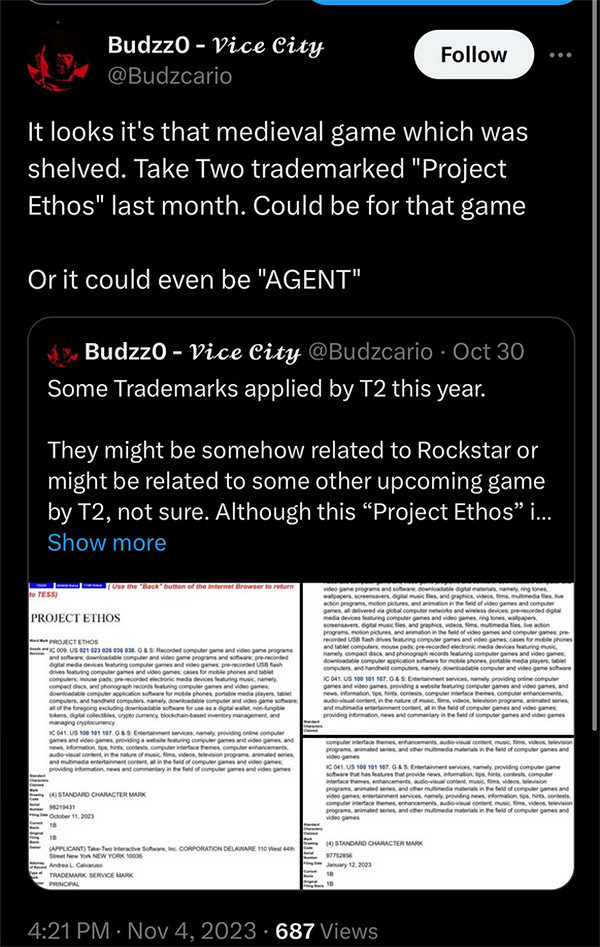 《GTA6》發售之後 R星將來有可能發布中世紀主題新遊戲IP 《GTA6》發售之後 R星將來有可能發布中世紀主題新遊戲IP