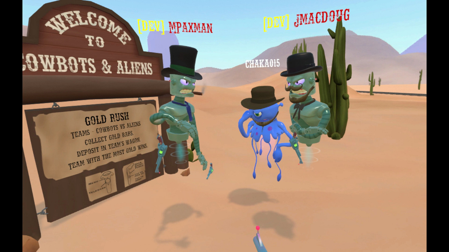 VR射擊遊戲《牛仔和外星人》正式發售 Steam收獲特別好評 VR射擊遊戲《牛仔和外星人》正式發售 Steam收獲特別好評