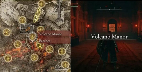 《艾爾登法環》火山莊園到達方法 《艾爾登法環》火山莊園到達方法