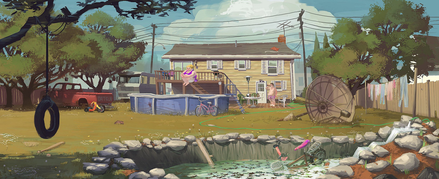 取消太可惜了!R星《惡霸魯尼2》早期設計概念圖曝光 取消太可惜了!R星《惡霸魯尼2》早期設計概念圖曝光