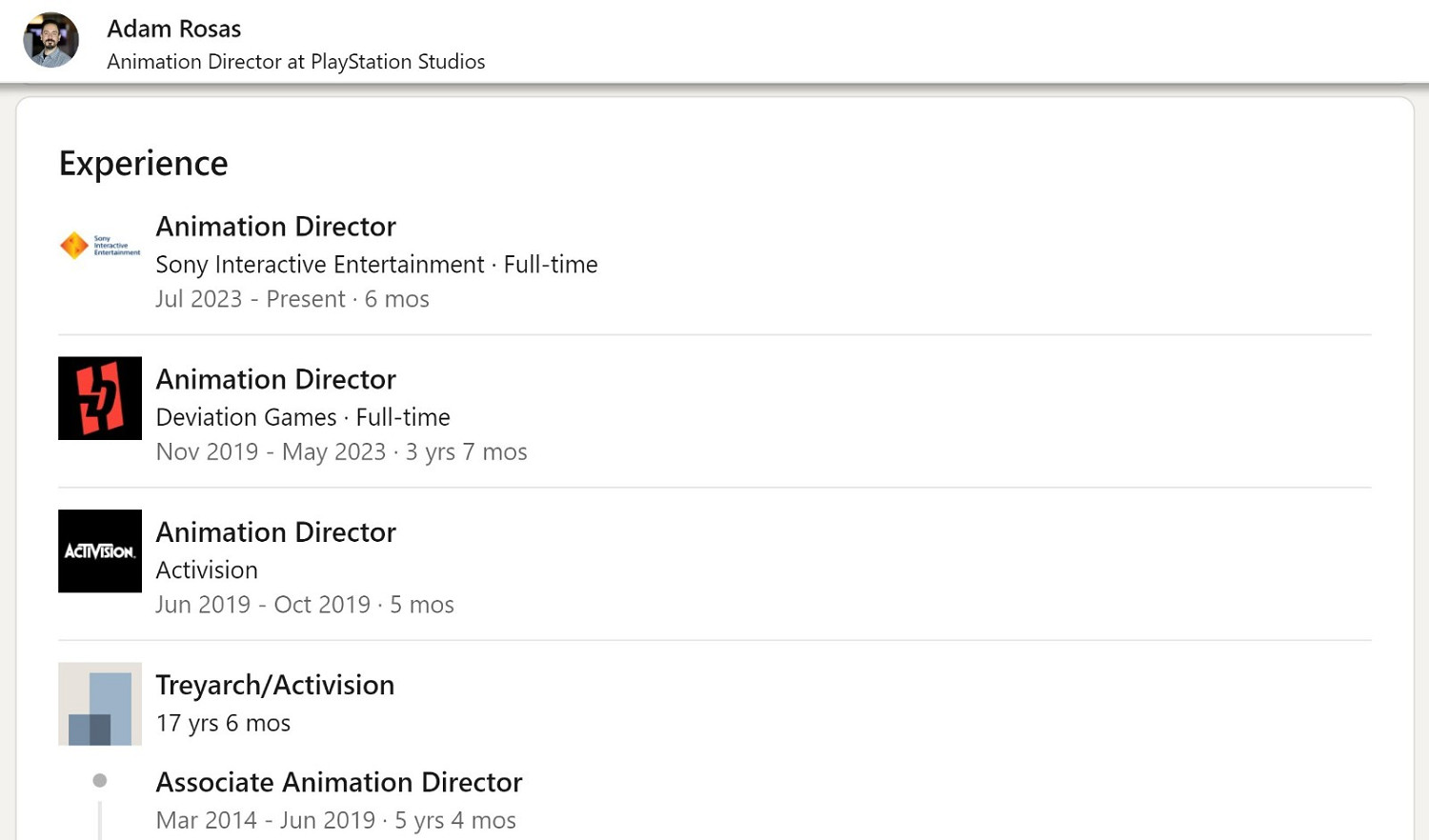 索尼可能在組建新的工作室 吸納前Deviation Games主創