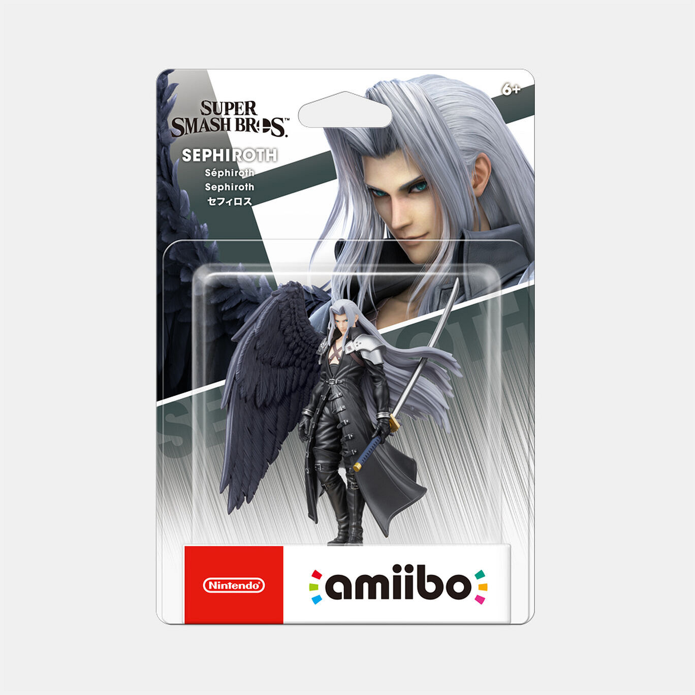 《任天堂明星大亂鬥》薩菲羅斯/三島一八amiibo 今日發售 《任天堂明星大亂鬥》薩菲羅斯/三島一八amiibo 今日發售