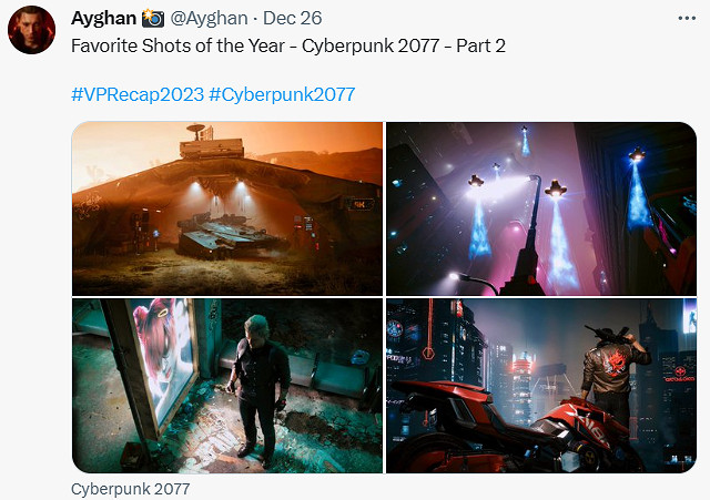 博主分享《電馭叛客2077》攝影截圖：畫面極為震撼！