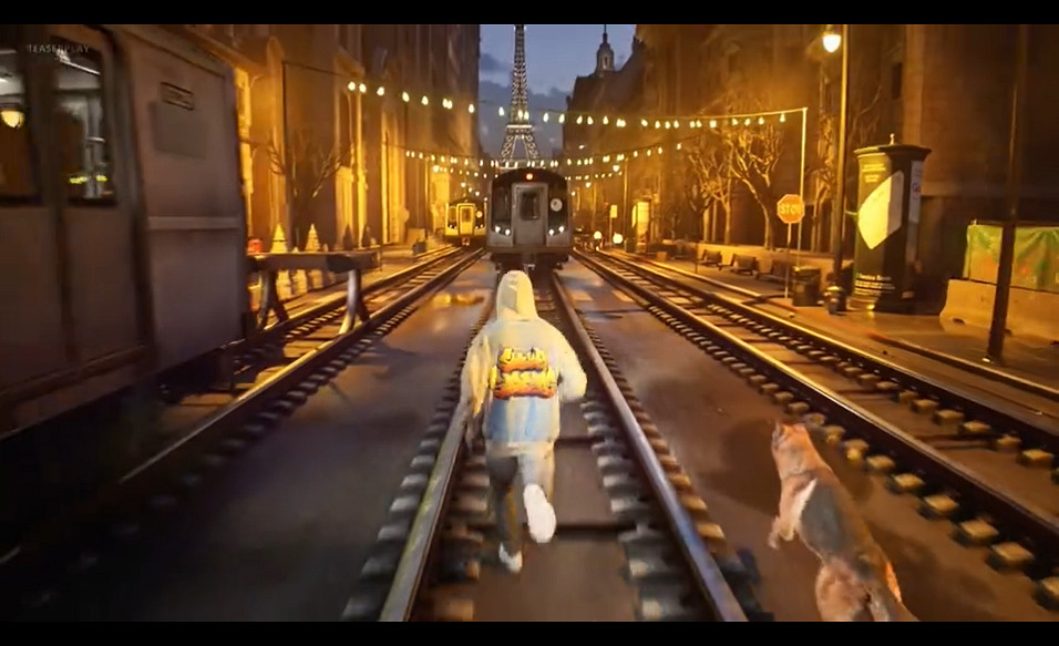 畫質拉滿！飯製虛幻5引擎遊戲《地鐵跑酷》影片公布