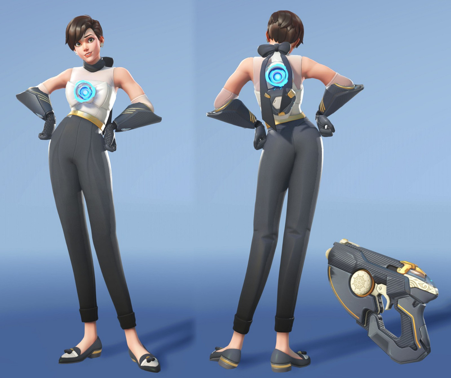 《鬥陣特攻2》獵空用上新皮膚後 翹臀就沒了! 《鬥陣特攻2》獵空用上新皮膚後 翹臀就沒了!