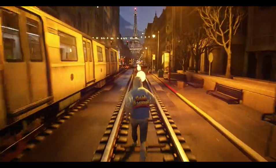 畫質拉滿！飯製虛幻5引擎遊戲《地鐵跑酷》影片公布