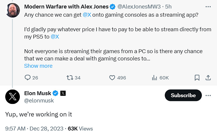 馬斯克沉迷《暗黑4》！打通屠宰場25層曬影片 超開心