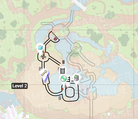 《寶可夢朱紫》火光迷宮地圖一覽 《寶可夢朱紫》火光迷宮地圖一覽