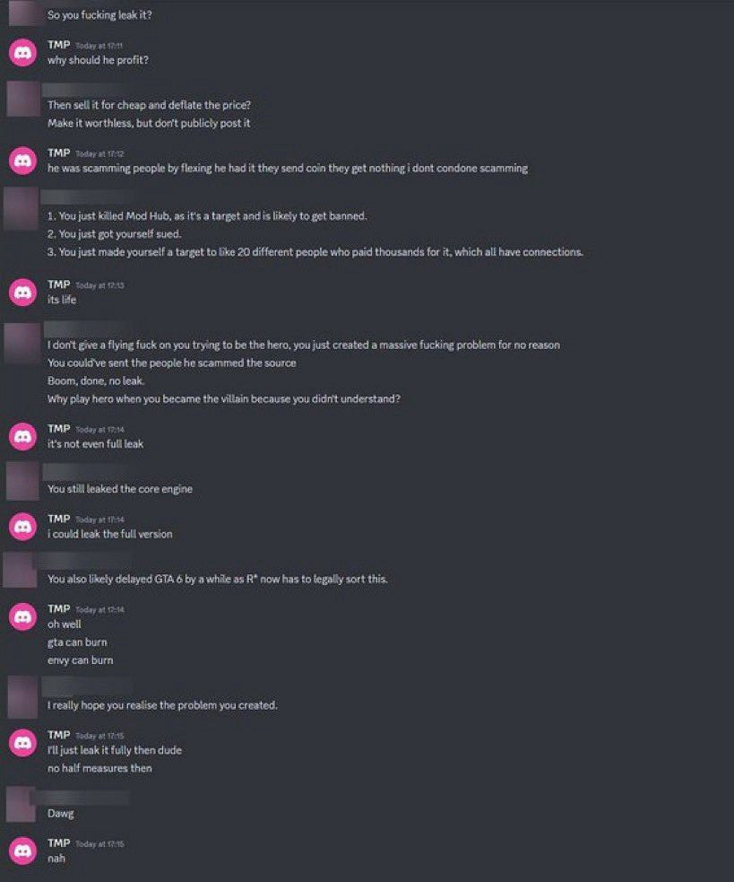 曝R星《給他愛5》程式原始碼被駭客僅以2000美元售出！