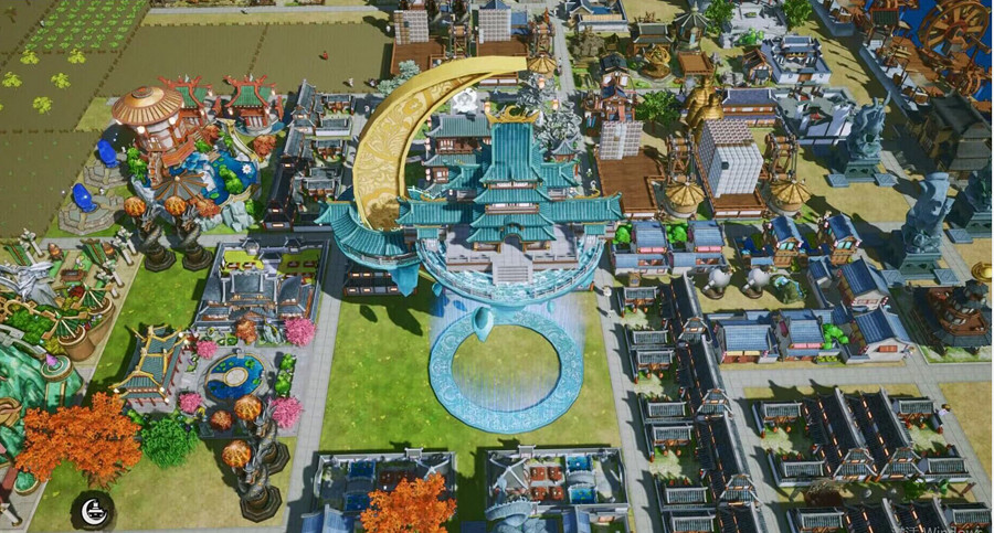 《蓬萊鎮》：城市建造之光芒四射