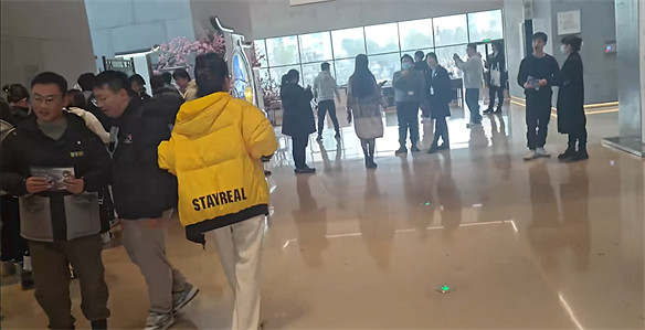 阮·梅和蘇州博物館連動開啟，現場遊客太多了