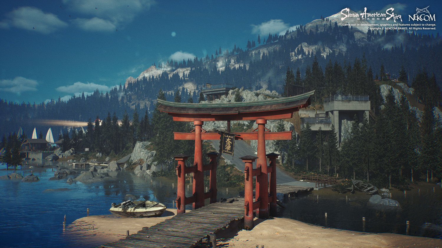 中國大陸研發遊戲《昭和米國物語》發布新年賀圖&amp;遊戲新截圖