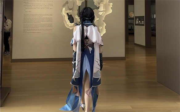 阮·梅和蘇州博物館連動開啟，現場遊客太多了