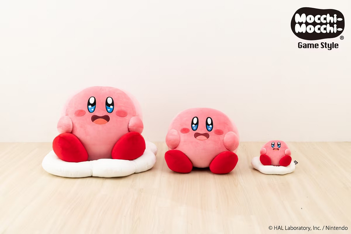 超可愛！《卡比的美食節》超大卡比毛絨玩具開啟預約