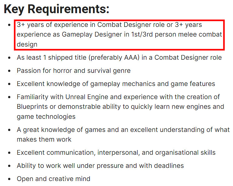 《墮落之主》開發商新作或為開放世界恐怖生存遊戲