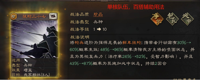 《三國志戰略版》異族兵種戰法一覽 《三國志戰略版》異族兵種戰法一覽